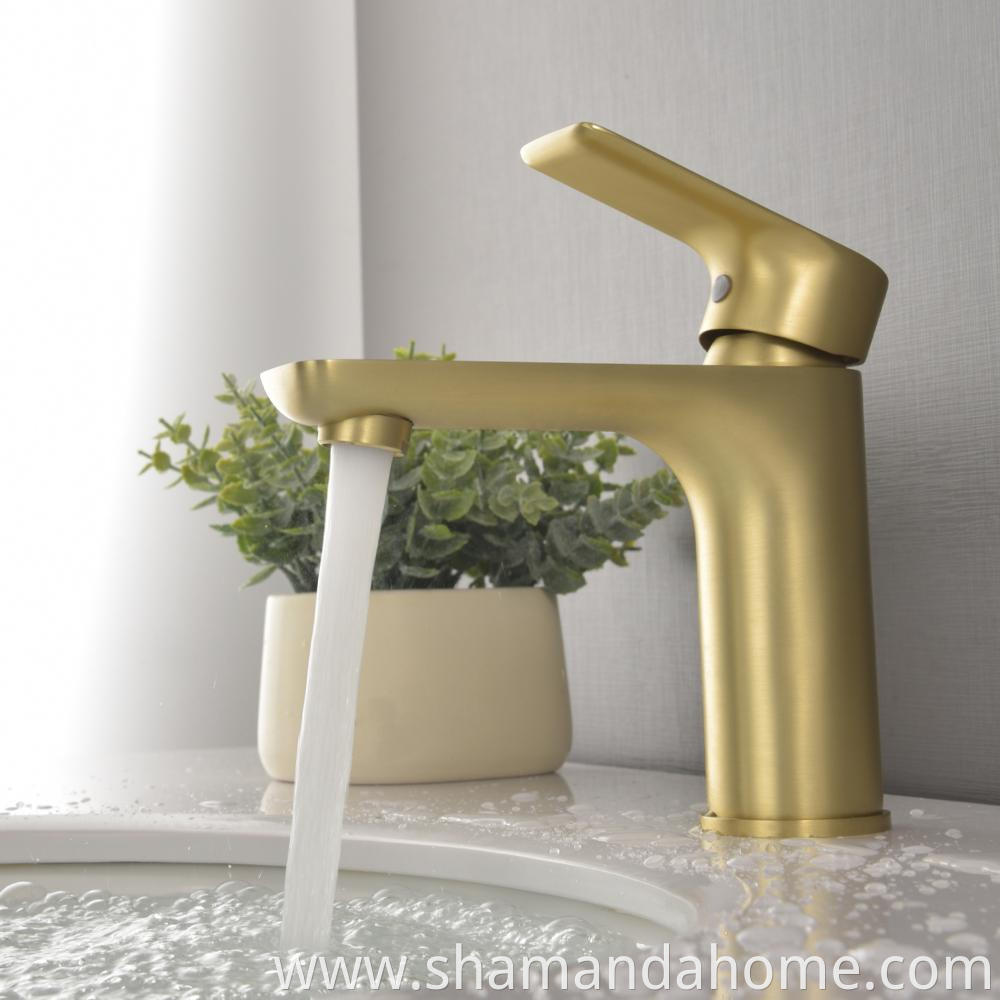 single handle basin faucet 2620bg 1